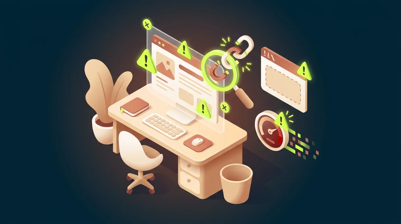 7 erreurs qui détruisent la visibilité d’un site web