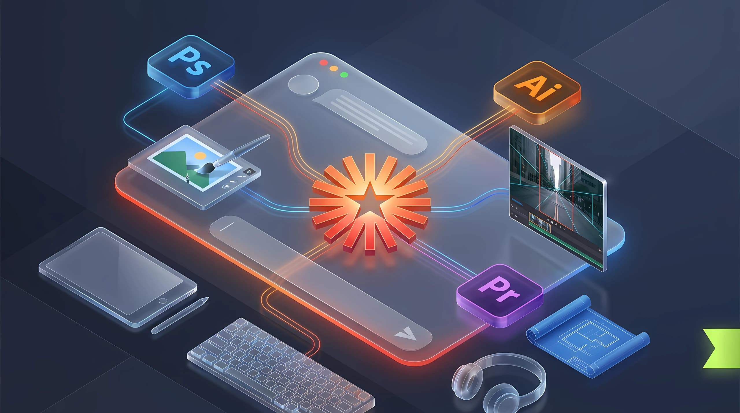 Formation Adobe for creativity avec Claude en intra-entreprise