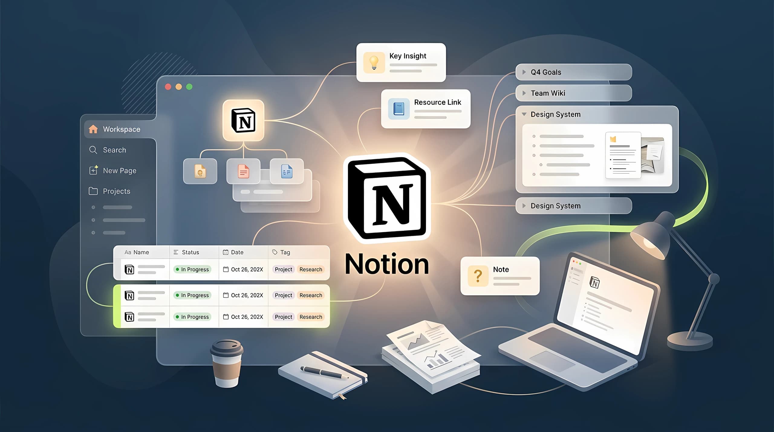 Formation Notion : votre deuxième cerveau en intra-entreprise