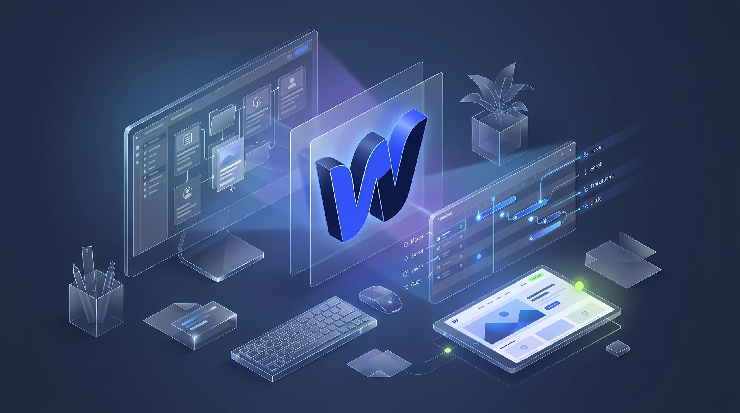 Formation Webflow CMS & interactions avancées en intra-entreprise